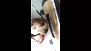 ایک چھاترالی سکسی ترکی روممیٹ کی بلی چاٹ.